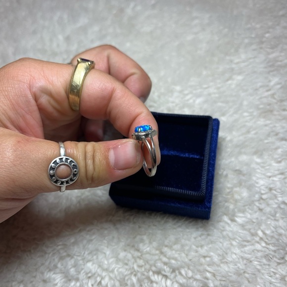 NEW Turquoise Teardrop Ring - Picture 2 of 4